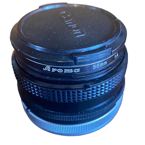 Vintage Canon FD fixed 50 MM 1.8 sc standard camera lens w cap
Aroma